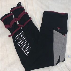 PINK Cropped Leggings